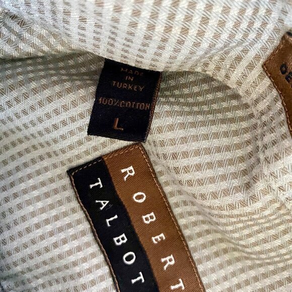 Robert Talbott Long Sleeve Button Down Shirt Men's Large - Picture 8 of 9